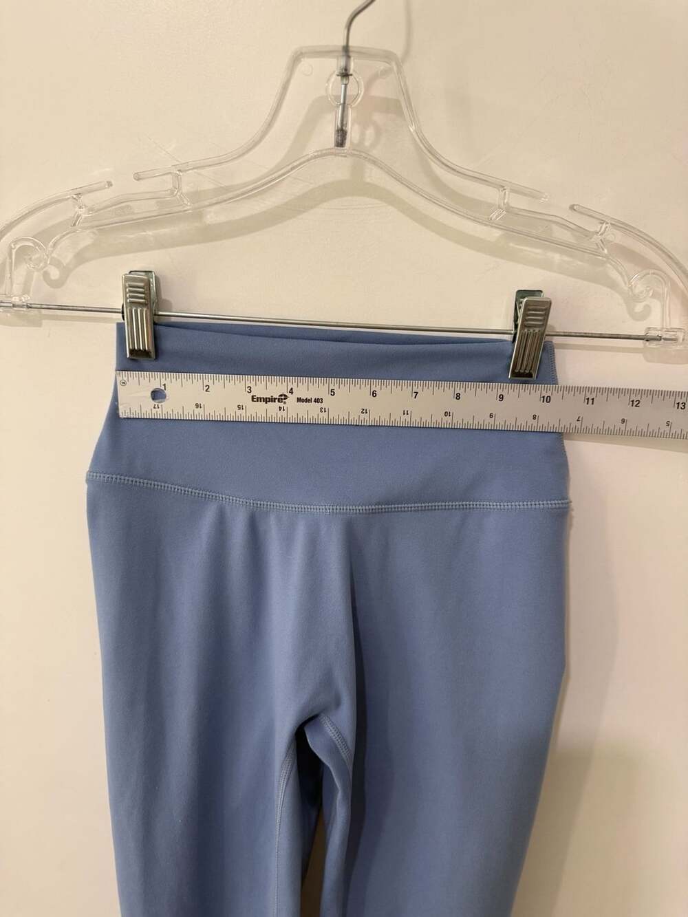 CSB Crop Shop Boutique High Waisted Scrunch Booty Leggings Blue Size S - Picture 6 of 8